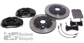 StopTech Trophy Sport Big Brake Kit, 13&quot; or 14&quot; rotors, 4-piston STR calipers, 1994-2004 Mustang