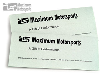 MM Gift Certificate, $75