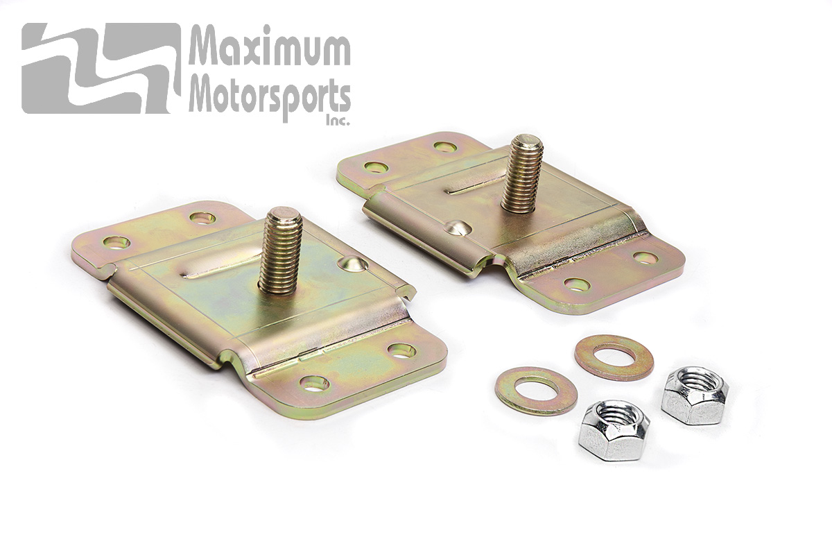 Coyote Swap Firewall-Clearance Motor Mount Adapters, 1979-2004