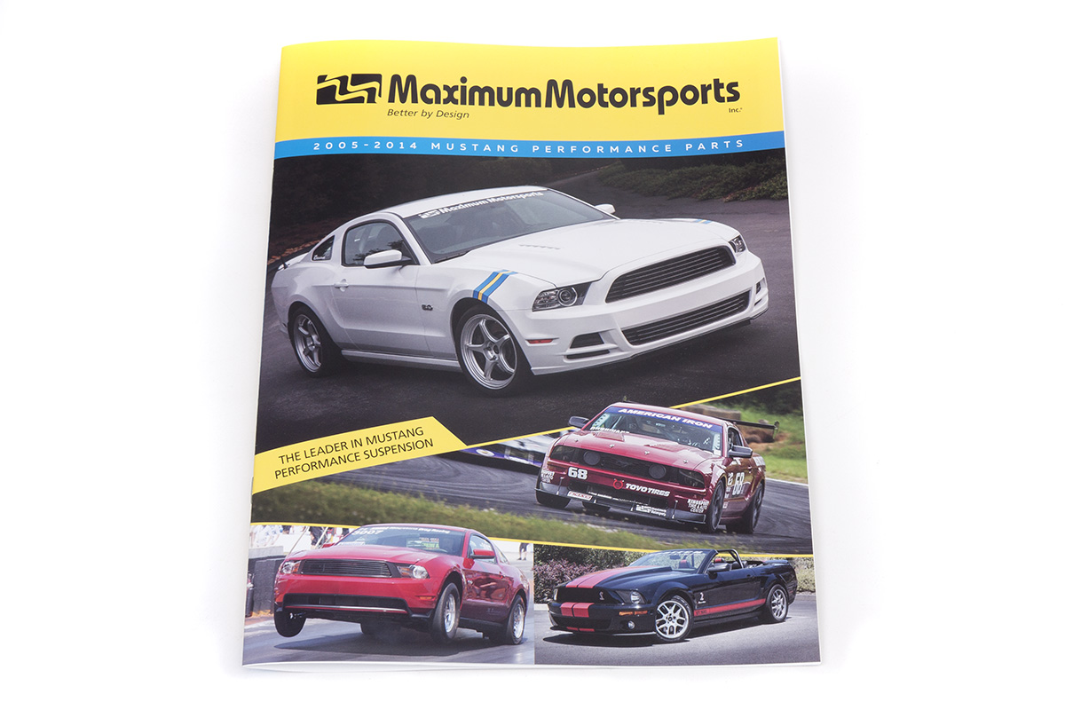 Maximum Motorsports Product Catalog, 2005-2014 Mustang