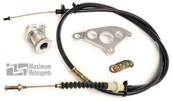 **Not currently available** &gt;See MMCP-52&lt; Clutch Cable, Quadrant, and Firewall Adjuster Package