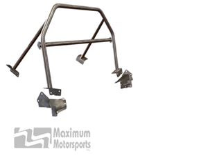 Sport 4-point Mustang Roll Bar, no door bars, removable harness mount, 2005-2014 hardtop