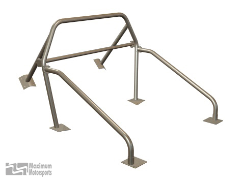 Street/Strip: 6-pt, swing-out door bars, removable harness mount