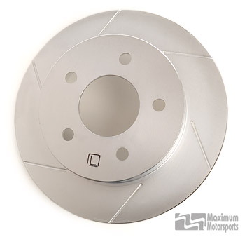 StopTech Sport Slotted Brake Rotors, rear, Mustang GT, 1994-2004