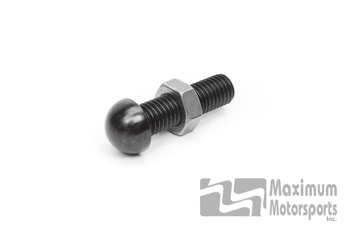 Pivot ball for clutch fork, adjustable