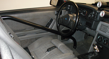 1989 hatchback with MMRB-2 roll bar