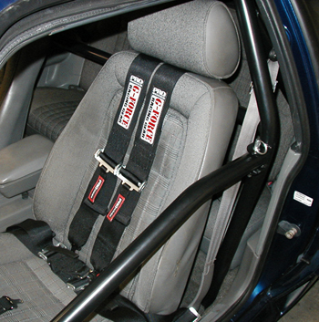 1989 hatchback with MMRB-2 roll bar