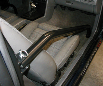 1989 hatchback with MMRB-2 roll bar