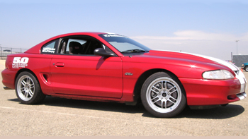 MM's newest test car, the 1996 previously owned by 5.0 Mustang and Super Fords magazine.
